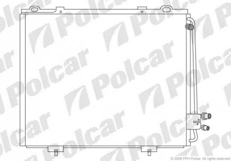 5015K81X Polcar Радиаторы кондиционера