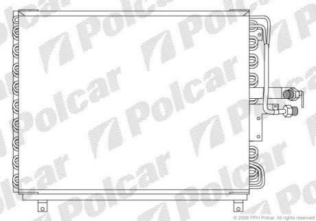 5014K8A6 Polcar Радиаторы кондиционера