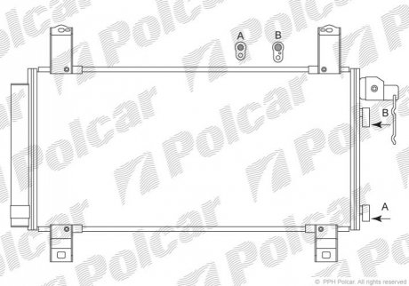 4519K81K Polcar Радиаторы кондиционера