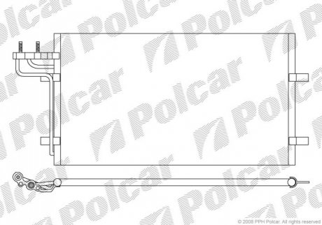 3235K8C1 Polcar Радиаторы кондиционера