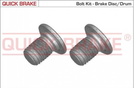 11661K QUICK BRAKE Болт гальмівного диска