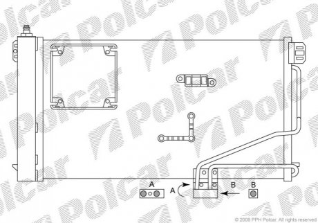 5003K8C2S Polcar Радиаторы кондиционера