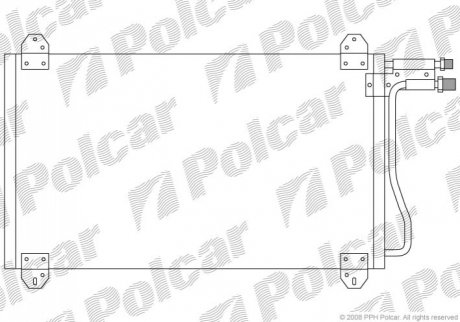 5062K8C1S Polcar Радиаторы кондиционера