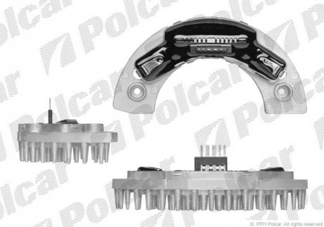 5723KST-4 Polcar Резистор кондиционера