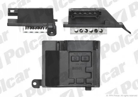 5040KST1X Polcar Резистор кондиционера