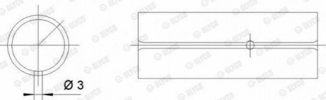 55-3698 SEMI Glyco Втулка головки шатуна