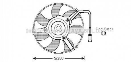 AI 7504 AVA COOLING Вентилятор (комплект)