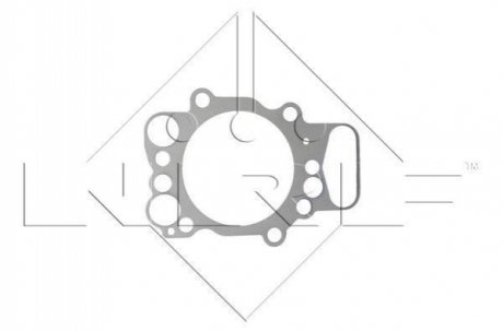 72018 NRF Прокладка ГБЦ. SCANIA