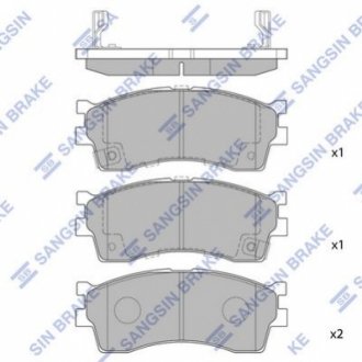 SP1113 Hi-Q (SANGSIN) Кт. Гальмiвнi колодки