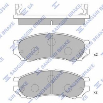 SP1128 Hi-Q (SANGSIN) Кт. Гальмiвнi колодки