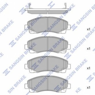 SP1470 Hi-Q (SANGSIN) Кт. Гальмiвнi колодки