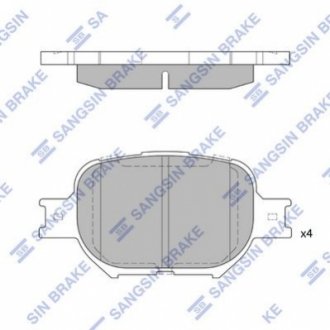 SP1272 Hi-Q (SANGSIN) Кт. Гальмiвнi колодки