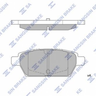 SP1476 Hi-Q (SANGSIN) Кт. Гальмiвнi колодки