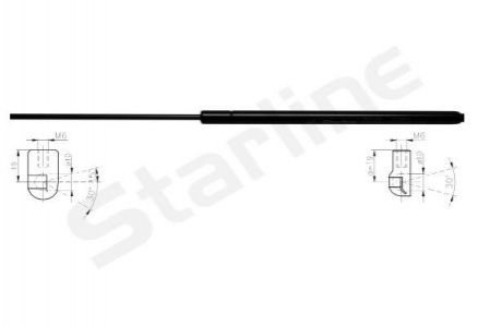 36.16.810 STARLINE Амортизатор багажника
