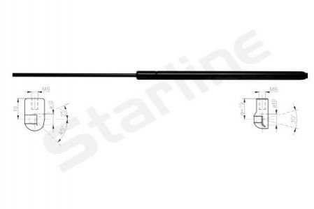 90.24.810 STARLINE Амортизатор багажника