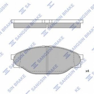 SP1139 Hi-Q (SANGSIN) Кт. Гальмiвнi колодки