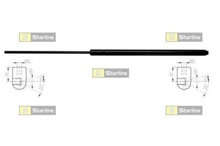 18.99.801 STARLINE Амортизатор багажника