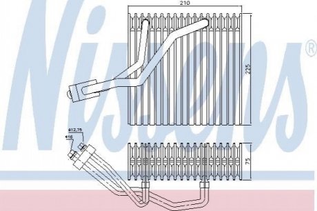 92176 NISSENS Испаритель