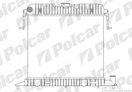 552508-1 Polcar Радиаторы охлаждения