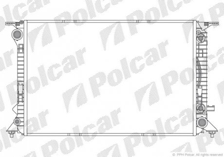 133708-2 Polcar Радиаторы охлаждения