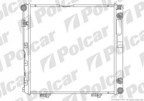 501408A6 Polcar Радиаторы охлаждения