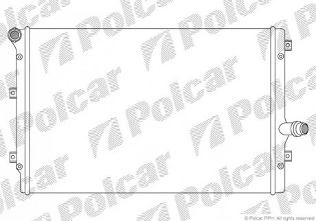 133108A4 Polcar Радиаторы охлаждения