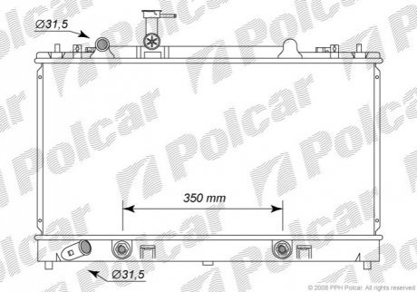 4519084K Polcar Радиаторы охлаждения