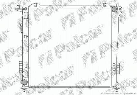 4015082X Polcar Радиаторы охлаждения