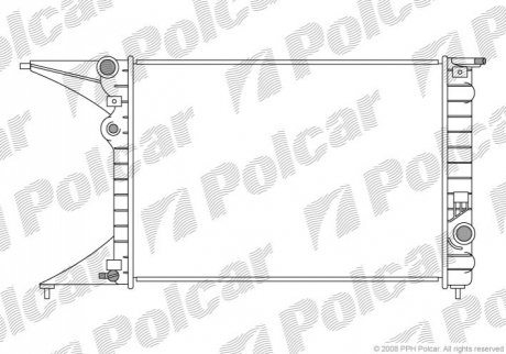 552708-0 Polcar Радиаторы охлаждения