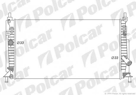 454208-1 Polcar Радиаторы охлаждения