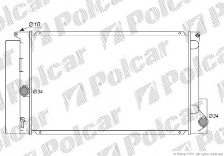 811608-1 Polcar Радиаторы охлаждения