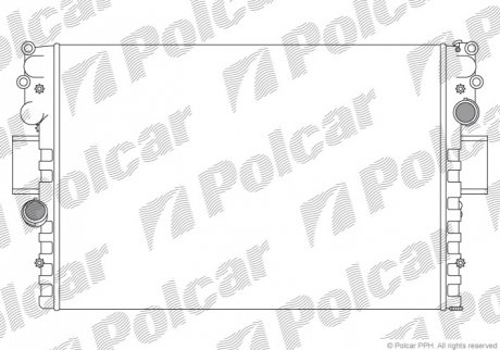 305208A4 Polcar Радиаторы охлаждения