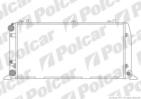 130808A3 Polcar Радиаторы охлаждения