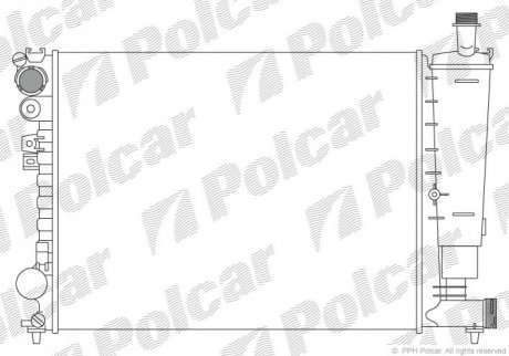 238008-1 Polcar Радиаторы охлаждения