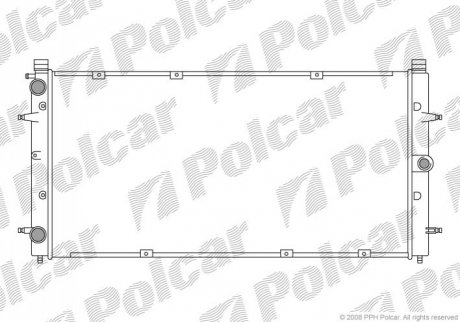 956608A2 Polcar Радиаторы охлаждения