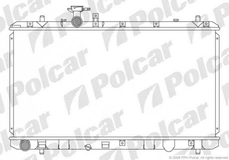 7435081K Polcar Радиаторы охлаждения