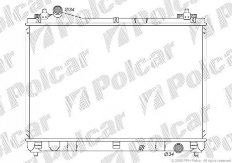 7426083K Polcar Радиаторы охлаждения