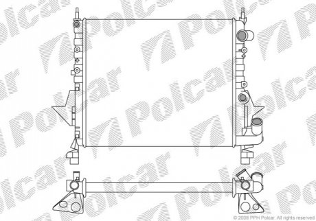 600308A1 Polcar Радиаторы охлаждения