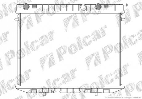 558008-3 Polcar Радиаторы охлаждения