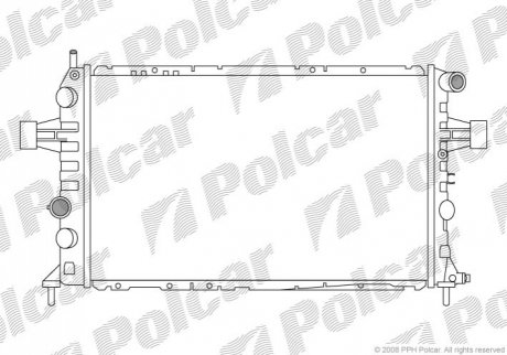 556008-2 Polcar Радиаторы охлаждения