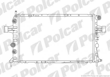 556008-1 Polcar Радиаторы охлаждения