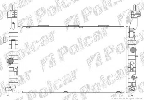 555908-4 Polcar Радиаторы охлаждения