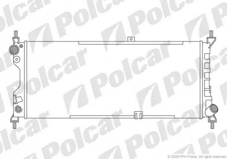 555508A3 Polcar Радиаторы охлаждения