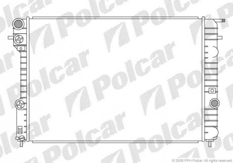 552708-1 Polcar Радиаторы охлаждения