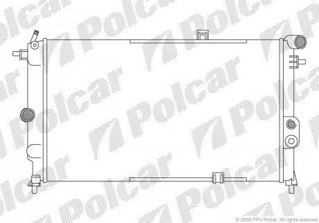 551408A5 Polcar Радиаторы охлаждения