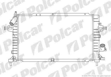 550908-6 Polcar Радиаторы охлаждения