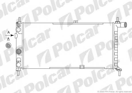 550508A3 Polcar Радиаторы охлаждения