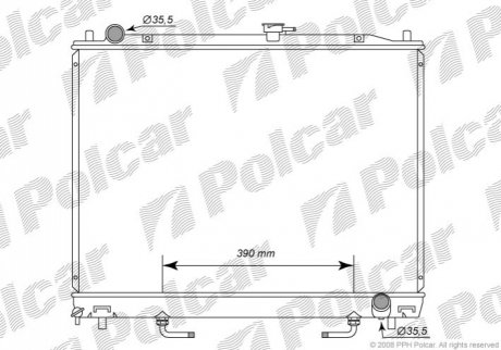 5274082K Polcar Радиаторы охлаждения