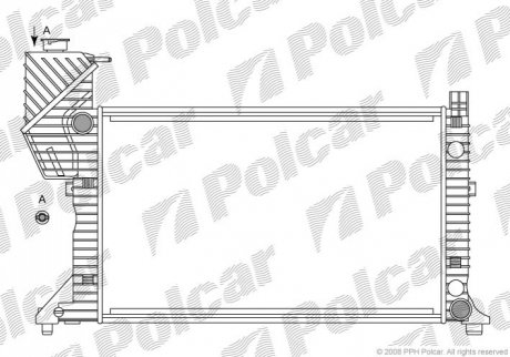 506208A2 Polcar Радиаторы охлаждения