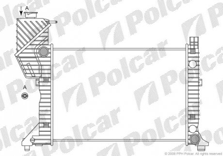 506208A1 Polcar Радиаторы охлаждения